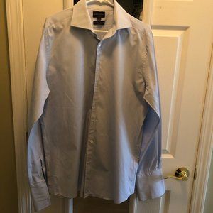 Rodd & Gunn Superfine 2-Ply Cotton Slim Fit Button Down Shirt - Size 17